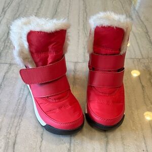 Sorel Kids Red Snow Boots